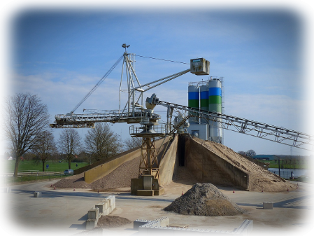 Sandverladestelle Foto Sandverladestelle