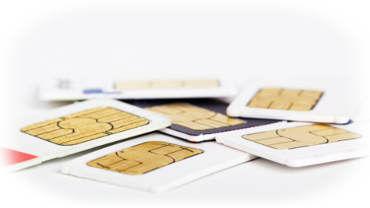 Sim-Karten speziell für Alarmanlagen Foto Simkarten