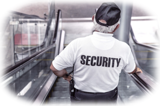 Sicherheitsdienste können helfen Foto Securitymann
